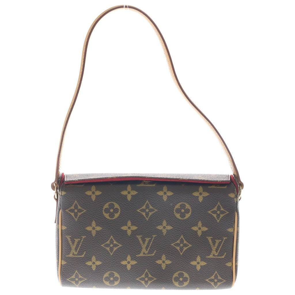 LOUIS VUITTON(ルイヴィトン) モノグラム レシタル20 PVC レザー ワンショルダー ハンドバッグ ブラウン M51900 レディース
