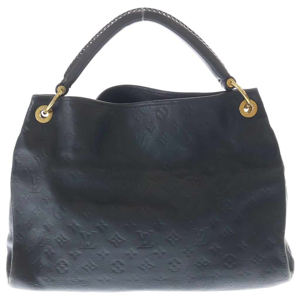 LOUIS VUITTON(ルイヴィトン) モノグラムアンプラント アーツィーMM レザー ゴールド金具 ハンドバッグ トートバッグ ブラック M93448 レディース