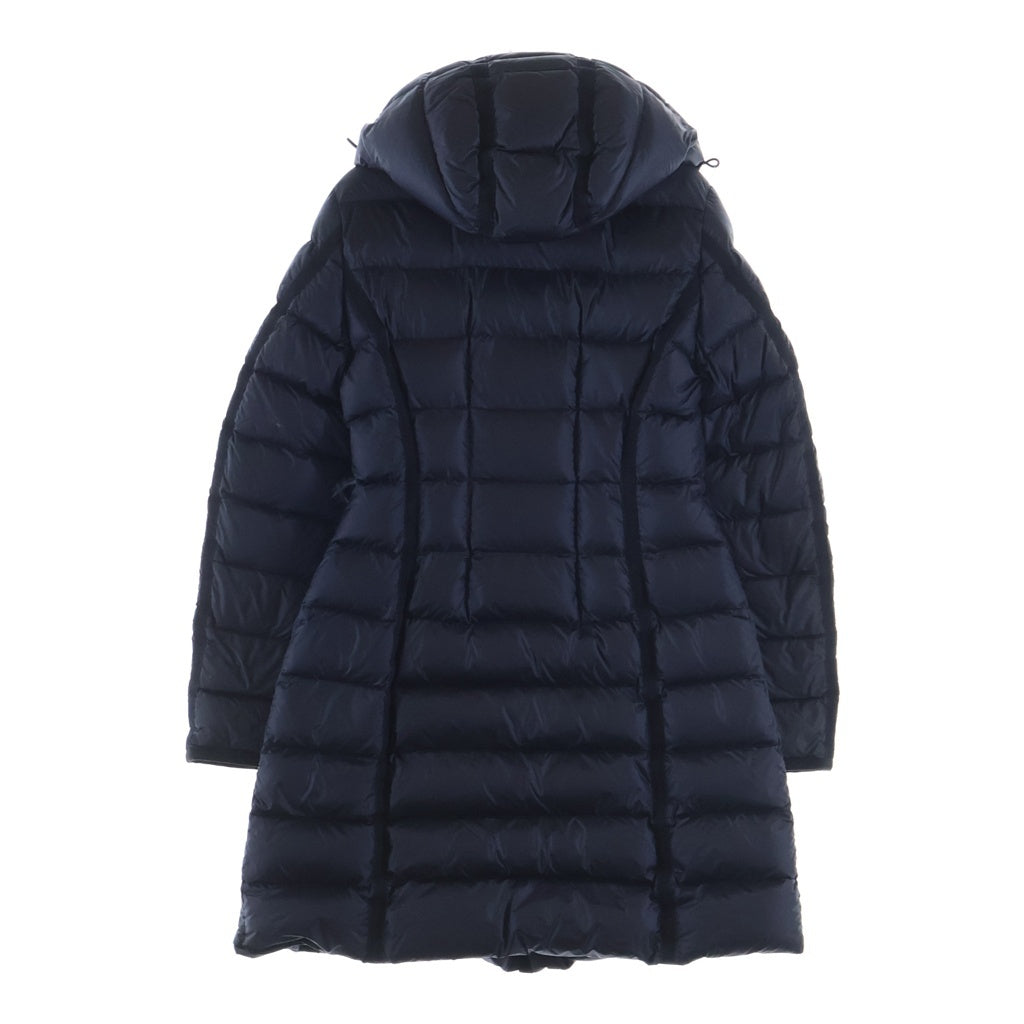 MONCLER(モンクレール) HERMINE エルミンヌ ダウンジャケット フード ナイロン ネイビー A20934933905 レディース