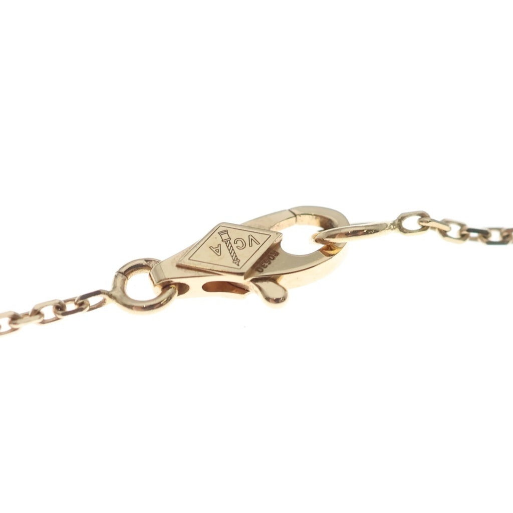 Van Cleef & Arpels(ヴァンクリーフアンドアーペル) スウィート ハート カーネリアン ネックレス Au750 K18PG ピンクゴールド レディース