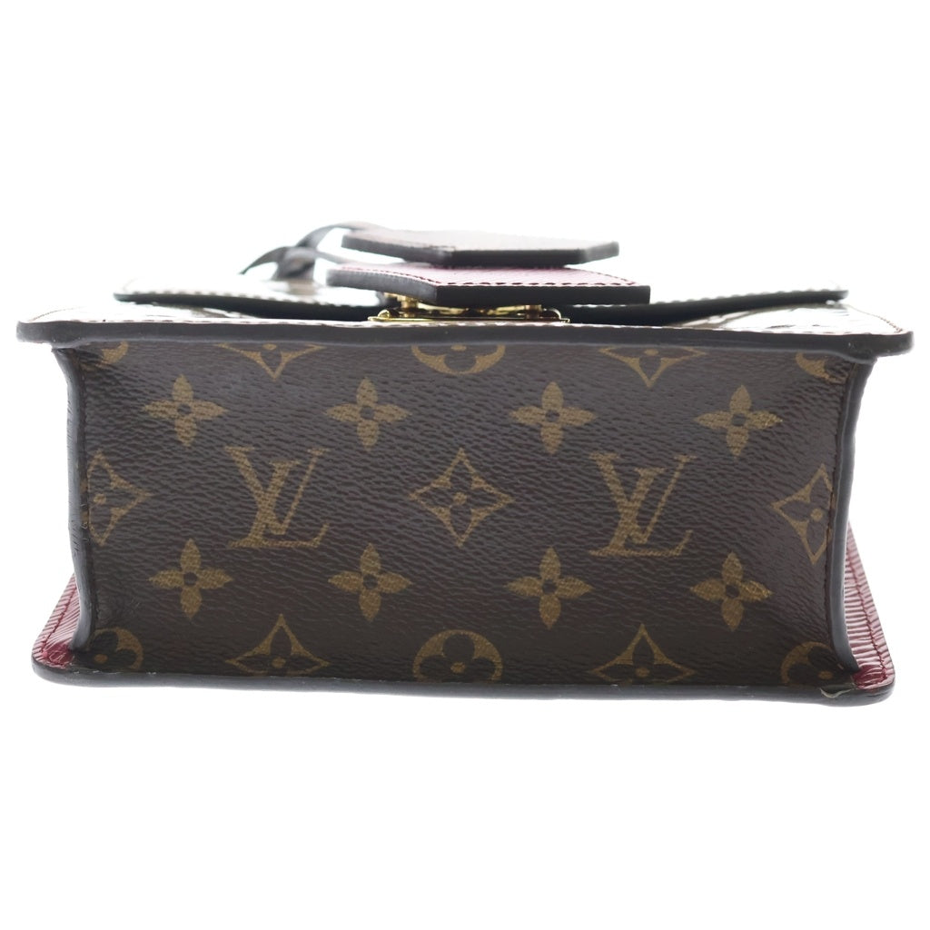 LOUIS VUITTON(ルイヴィトン) モノグラムヴェルニ スプリングストリートPM エナメル 2WAY ハンドバッグ ショルダーバッグ シャンパーヌメタリゼ M90502 レディース