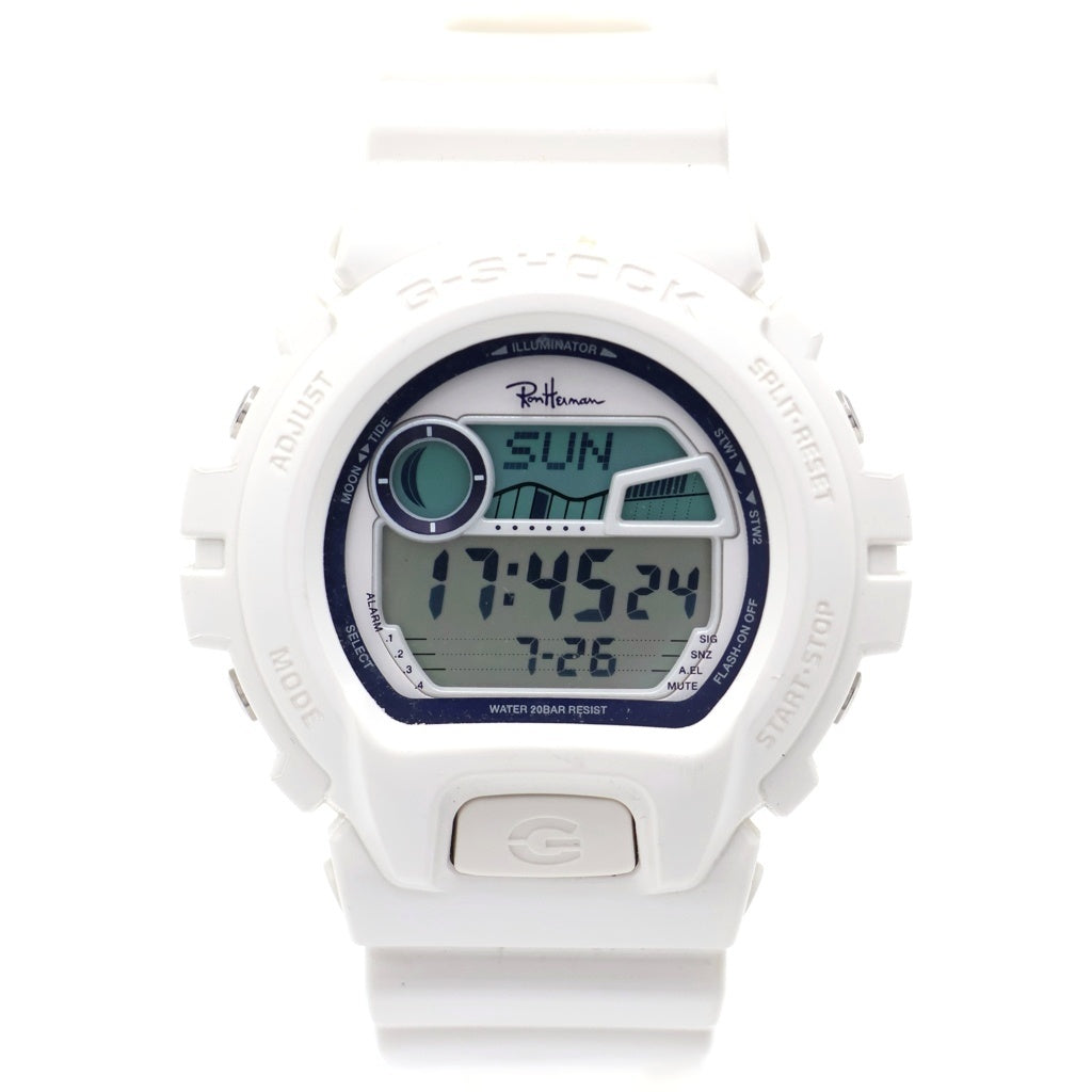 CASIO G-SHOCK(カシオ ジーショック) G-LIDE Ron Herman 2018 5th ANNIVERSARY ロンハーマン 日本国内2店舗 開店5周年記念 コラボレーションモデル クォーツ 腕時計 ホワイト GLX-6900