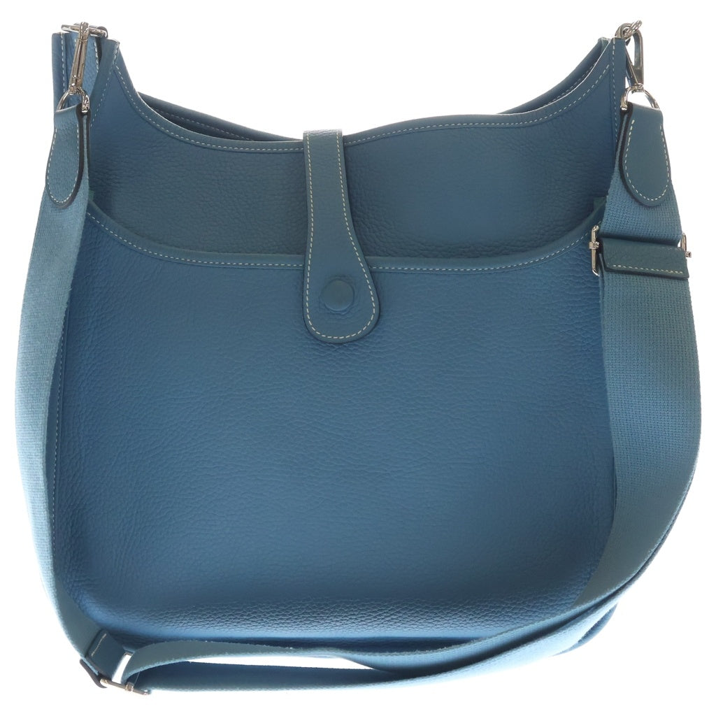 HERMES(エルメス) エブリンPM トリヨンクレマンス シルバー金具 トートバッグ ショルダーバッグ □R刻印 ブルージーン レディース