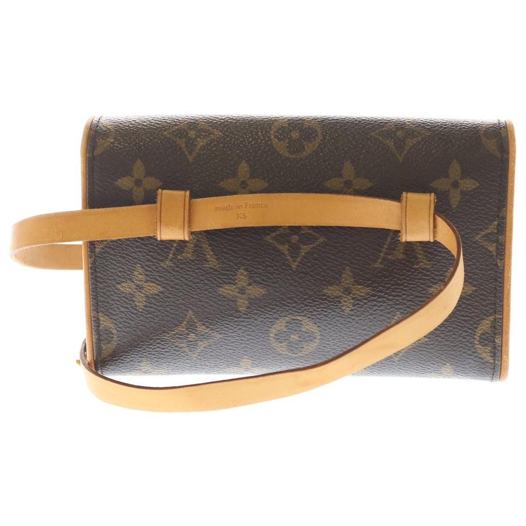 LOUIS VUITTON(ルイヴィトン) モノグラム ポシェット フロランティーヌ PVC レザー ウエストバッグ ボディバッグ ブラウン M51855 レディース