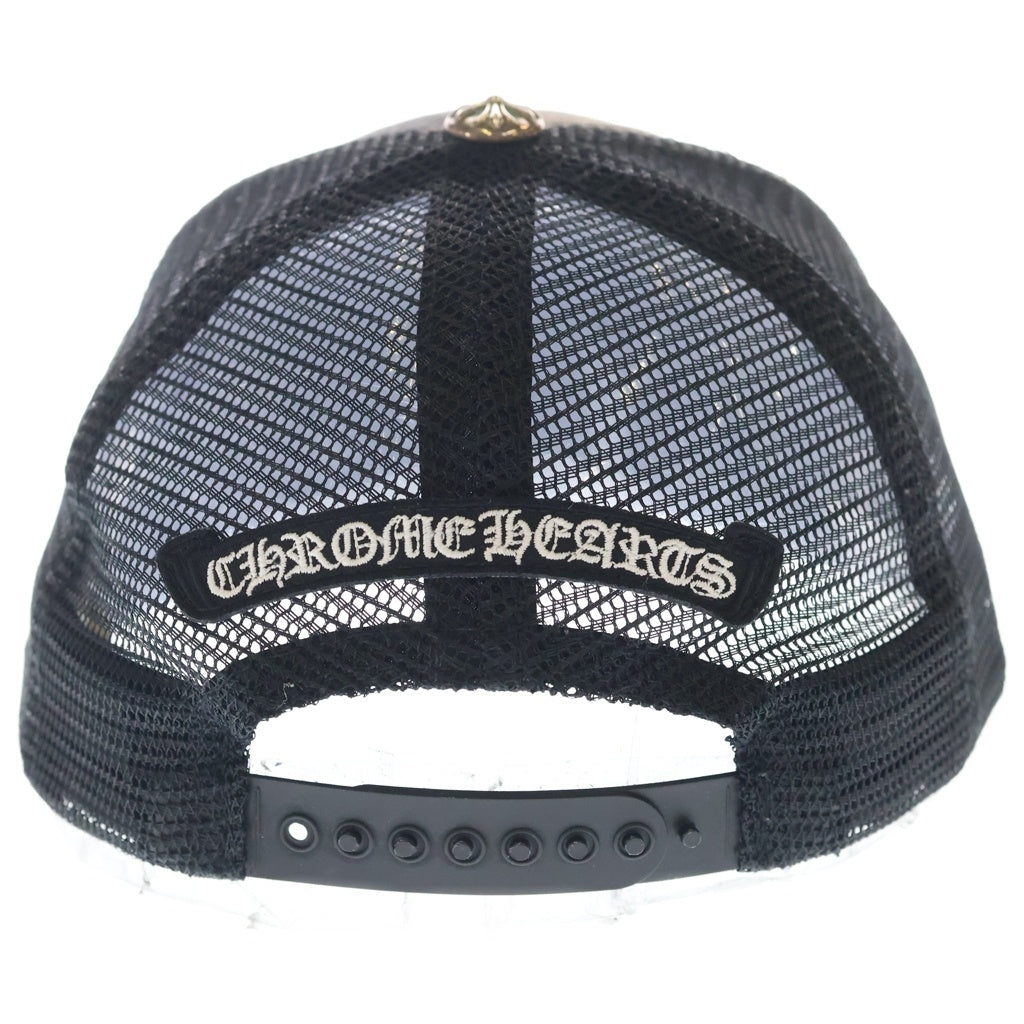 CHROME HEARTS(クロムハーツ) King Taco Trucker Cap キングタコ トラッカー 迷彩 カモフラ メッシュ ベースボールキャップ 帽子 カーキ