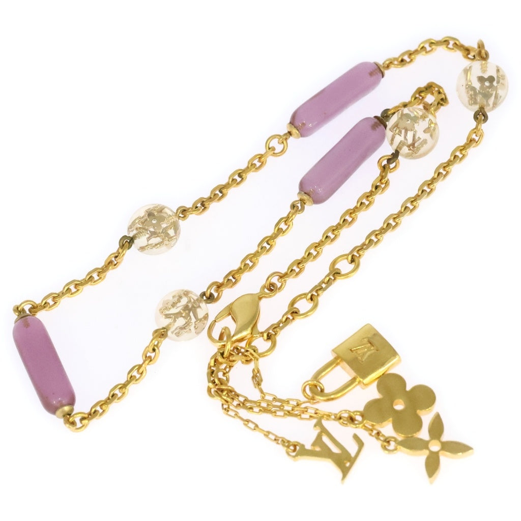 LOUIS VUITTON(ルイヴィトン) ソトワールヴェールアンクルージョン ネックレス ペンダント ゴールド金具 ゴールド M65544 レディース
