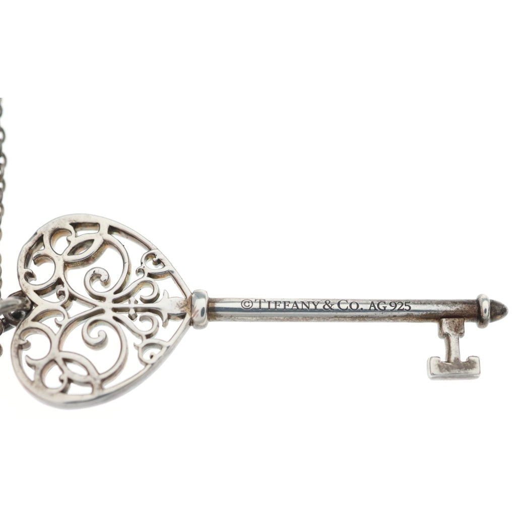 TIFFANY & Co.(ティファニー) エンチャントハート キー モチーフ ネックレス シルバー レディース