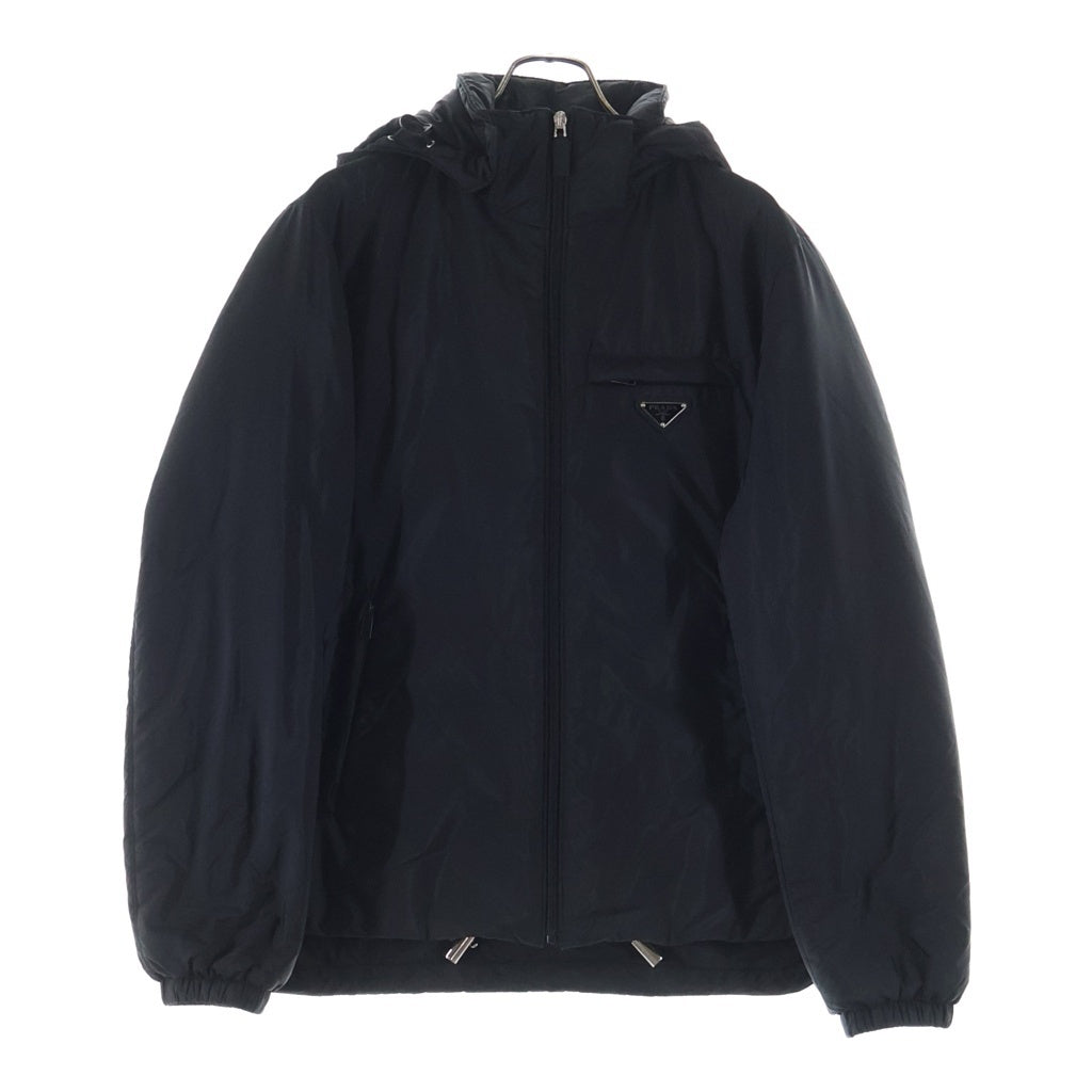 PRADA(プラダ) トライアングルロゴ ダウンジャケット ブラック SGN955 S191 1WQ9 レディース