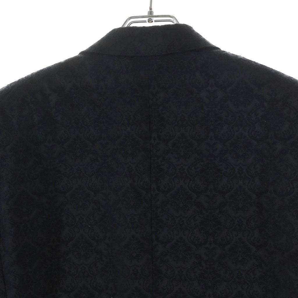 SAINT LAURENT PARIS(サンローランパリ) 13AW エディ期 レースデザイン 2Bテーラードジャケット ブラック 326684 レディース