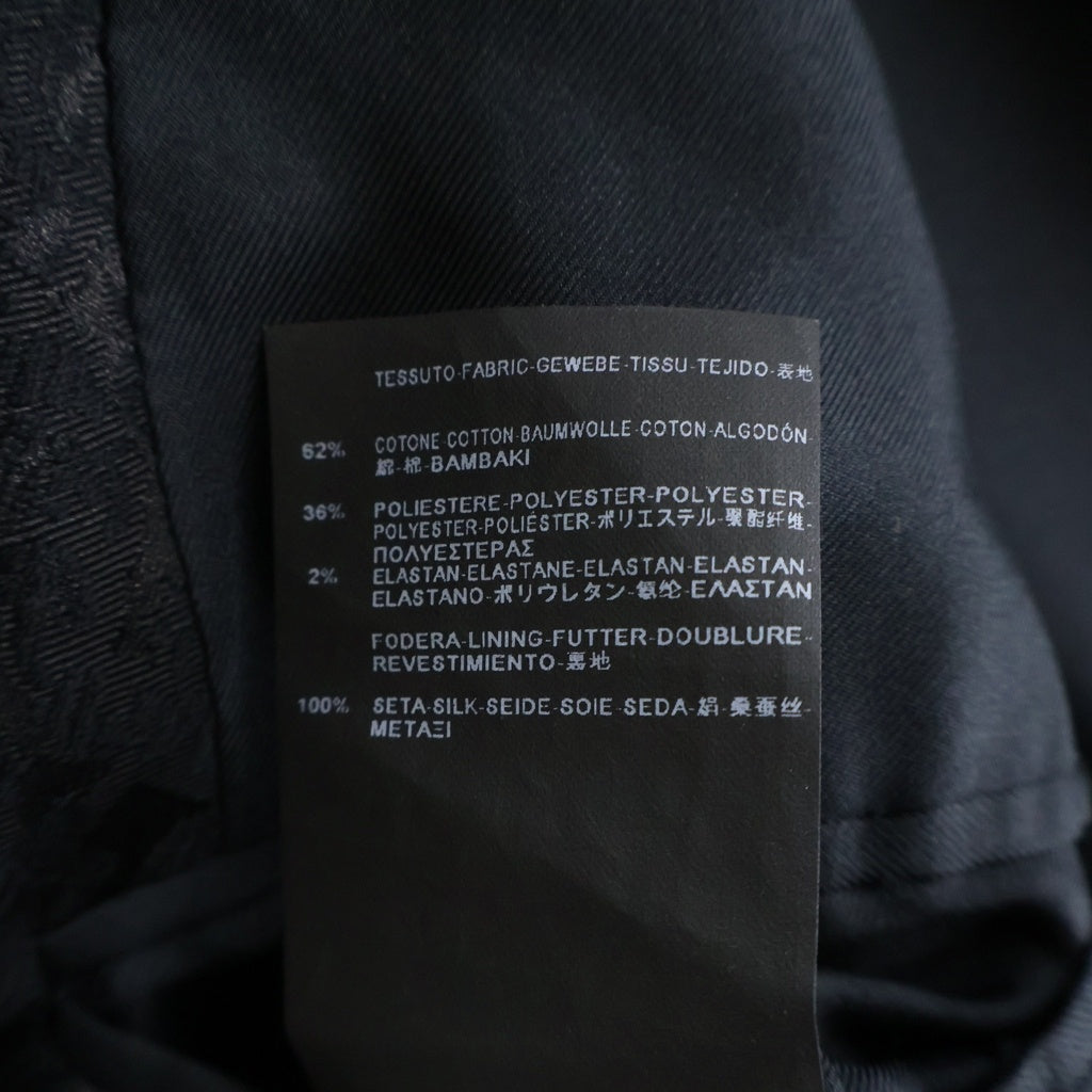 SAINT LAURENT PARIS(サンローランパリ) 13AW エディ期 レースデザイン 2Bテーラードジャケット ブラック 326684 レディース