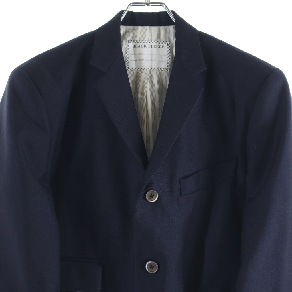 BROOKS BROTHERS(ブルックス ブラザーズ) BLACK FLEECE ブラックフリース ウール モヘヤ 3Bテーラードジャケット ネイビー