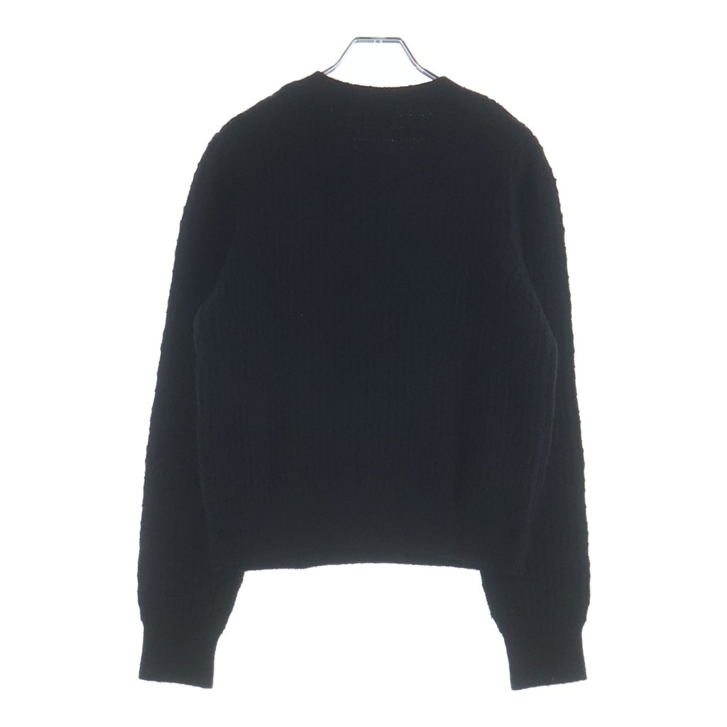 CHANEL(シャネル) マルチアイコン ビジュー装飾長袖ニット セーター ココマーク カシミヤ ブラック P59735K07810 レディース