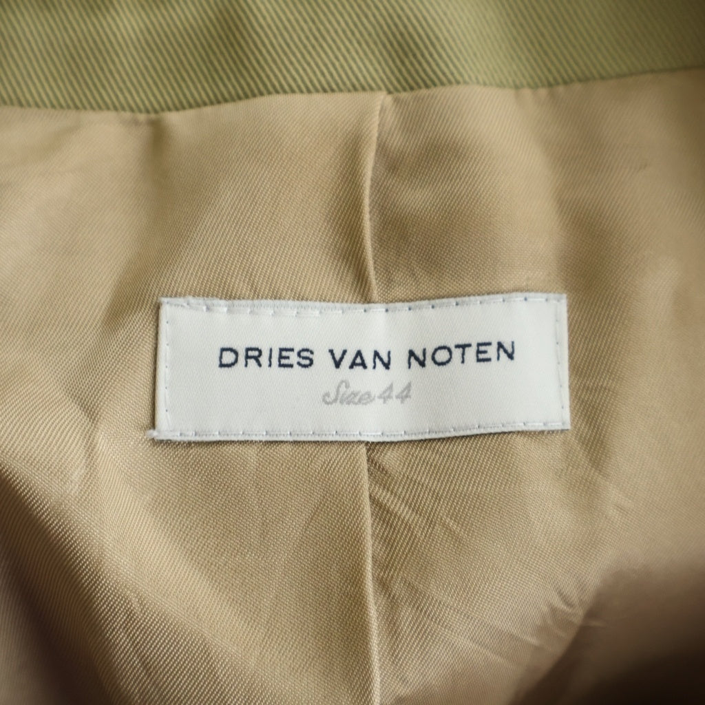 DRIES VAN NOTEN(ドリスヴァンノッテン) テーラードジャケット カーキベージュ #44
