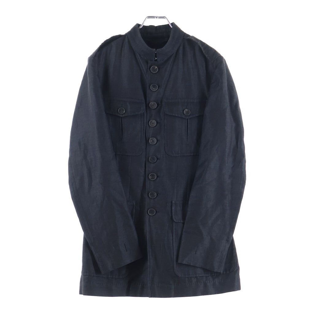 GUCCI(グッチ) ミリタリーコットンジャケット ブラック #44 121537