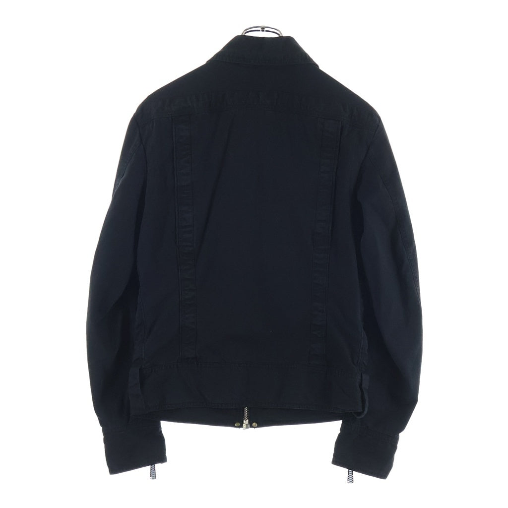 DIESEL(ディーゼル) コットンミリタリージャケット ブラック #S