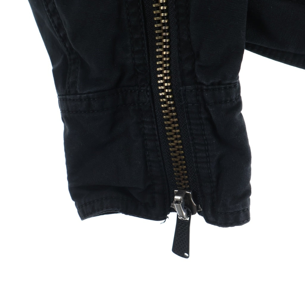 DIESEL(ディーゼル) コットンミリタリージャケット ブラック #S