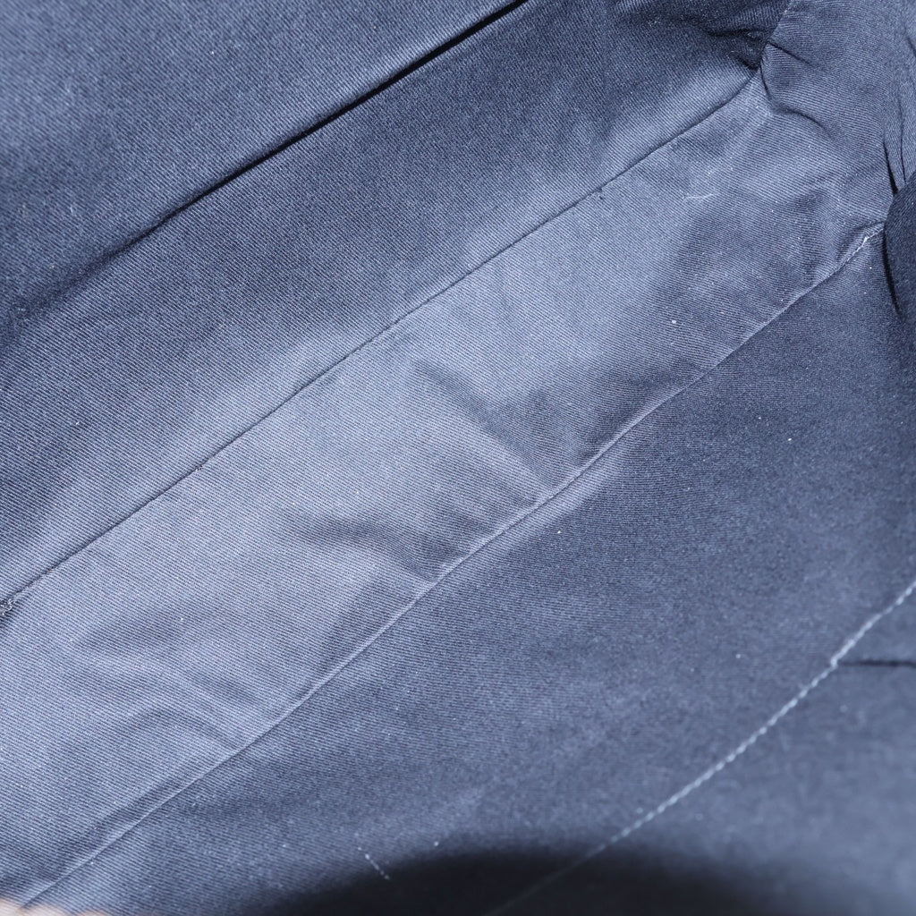JIL SANDER NAVY(ジルサンダーネイビー) 2WAYハンドバッグ ショルダーバッグ ビジネスバッグ ブラウン レザー シルバー金具