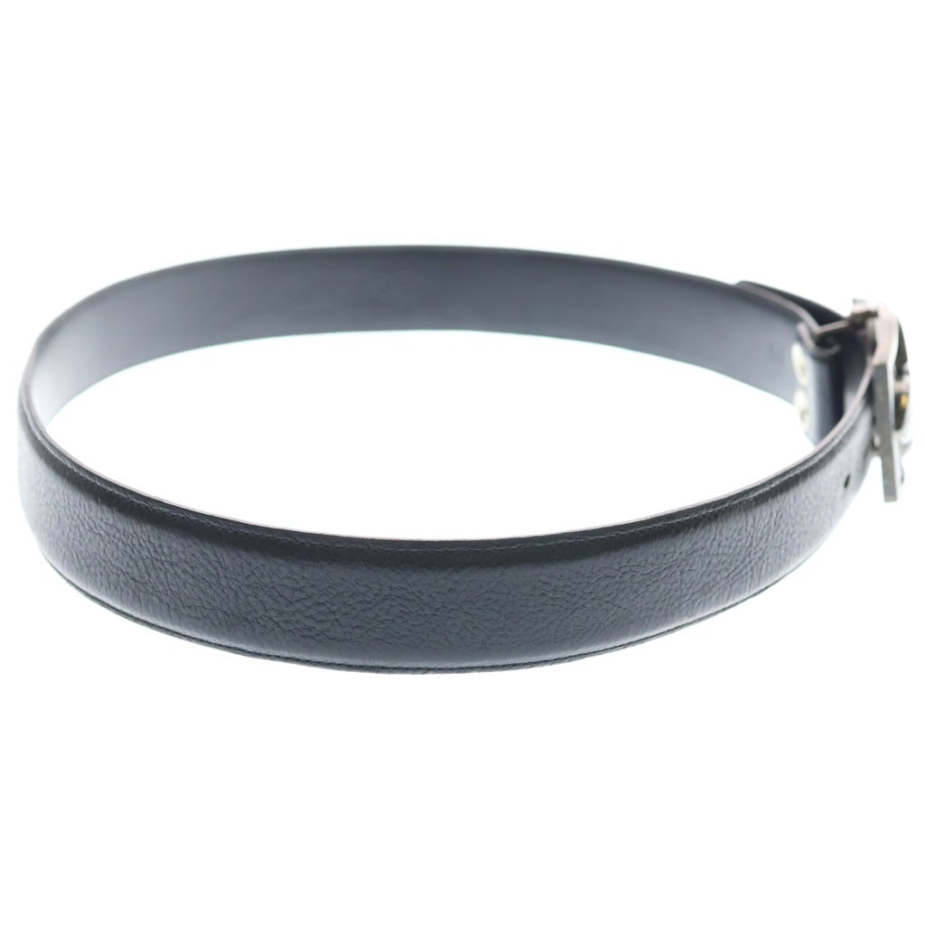 CHROME HEARTS(クロムハーツ) フレアニー バックル レザーベルト ブラック #34