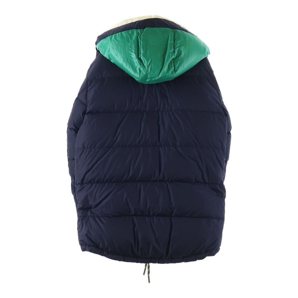 MONCLER(モンクレール) ETIEVANT リバーシブル ダウンジャケット ナイロン ジップアップ フード ホワイト/ネイビー G20911A00136