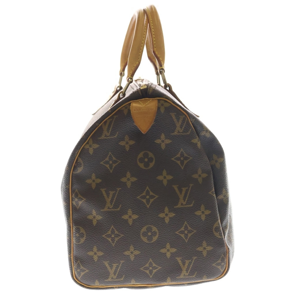LOUIS VUITTON(ルイヴィトン) モノグラム スピーディ30 ハンドバッグ ボストンバッグ ブラウン PVC×レザー M41526 ゴールド金具 レディース