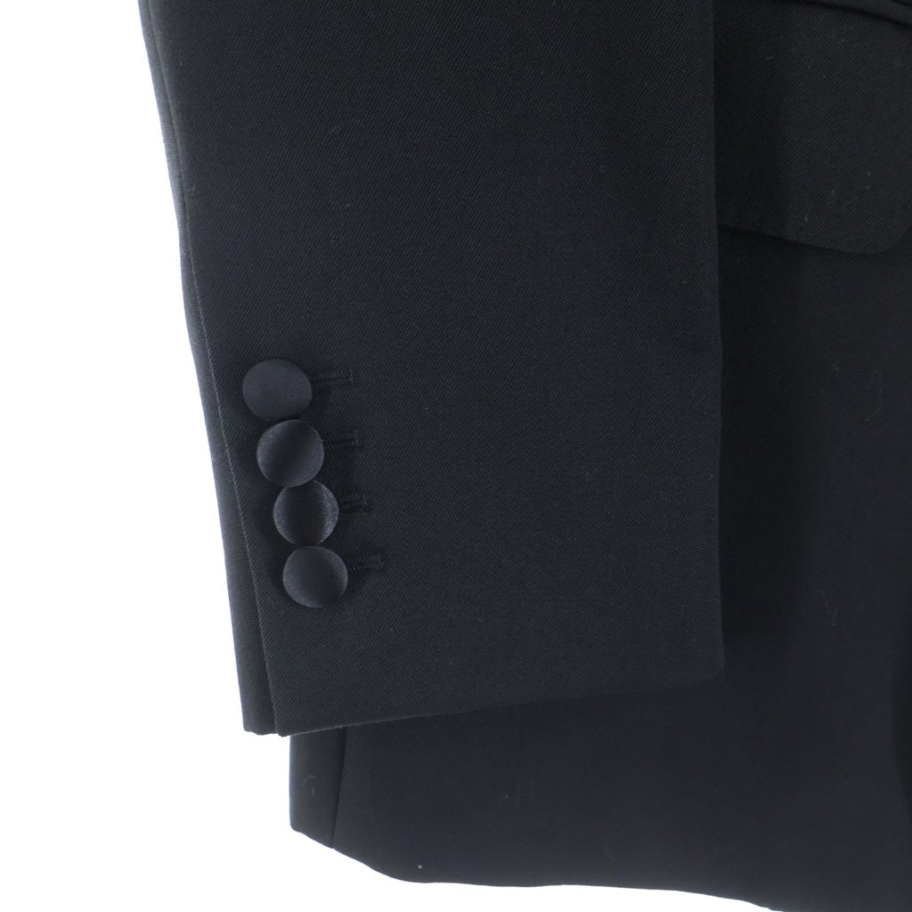 CELINE(セリーヌ) ウール グランドプードル スモーキング ジャケット テーラードジャケット #46 ブラック 2V043659D