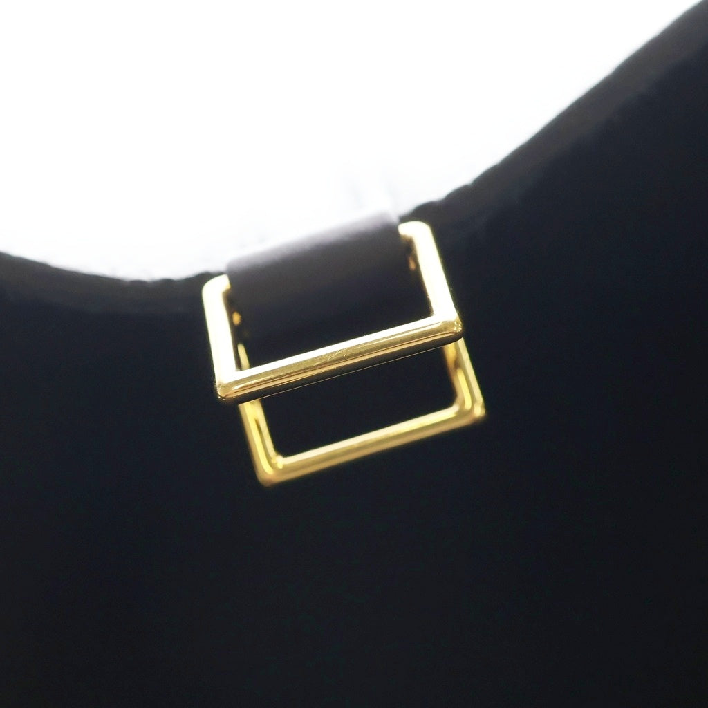 HERMES(エルメス) ピコタンロックMM キャバン トリヨンクレマンス レザー ハンドバッグ ゴールド金具 グレー K刻印 レディース
