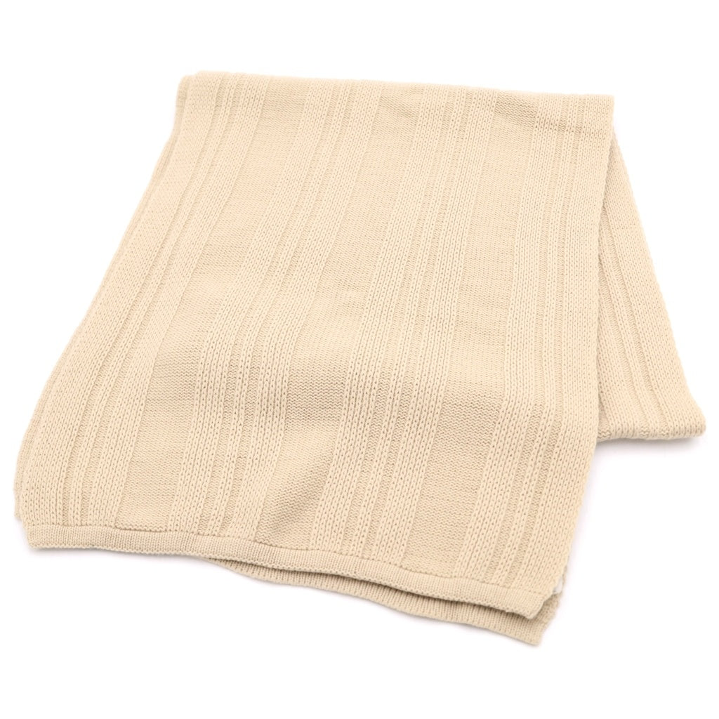 JIL SANDER NAVY(ジルサンダーネイビー) ウール マフラー ストール ベージュ レディース