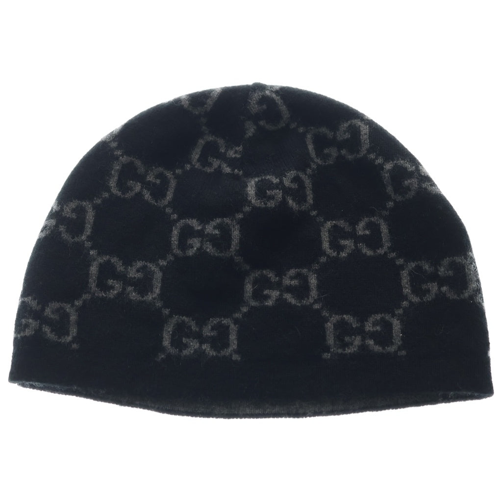GUCCI(グッチ) GG カシミヤ ニットキャップ ニット帽 帽子 ブラック 226613 3G205
