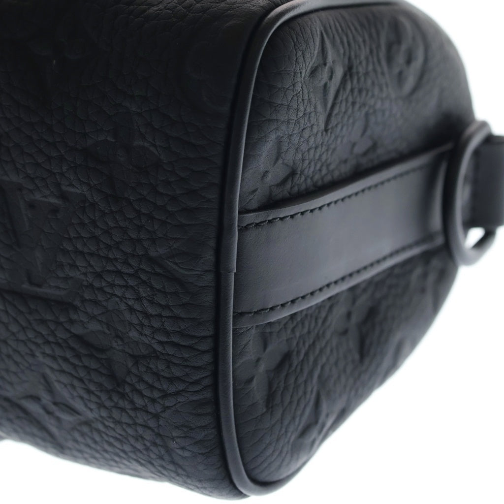 LOUIS VUITTON(ルイヴィトン) モノグラム トリヨン キーポルバンドリエール25 2WAYハンドバッグ ショルダーバッグ ブラック レザー M20900 ブラック金具 レディース