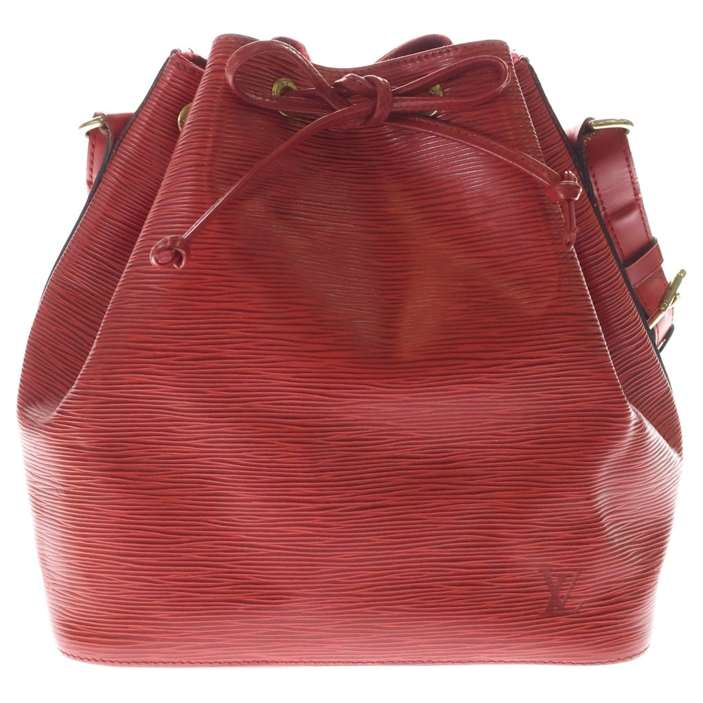 LOUIS VUITTON(ルイヴィトン) エピ プチノエ ワンショルダーバッグ レッド レザー M44107 ゴールド金具 レディース
