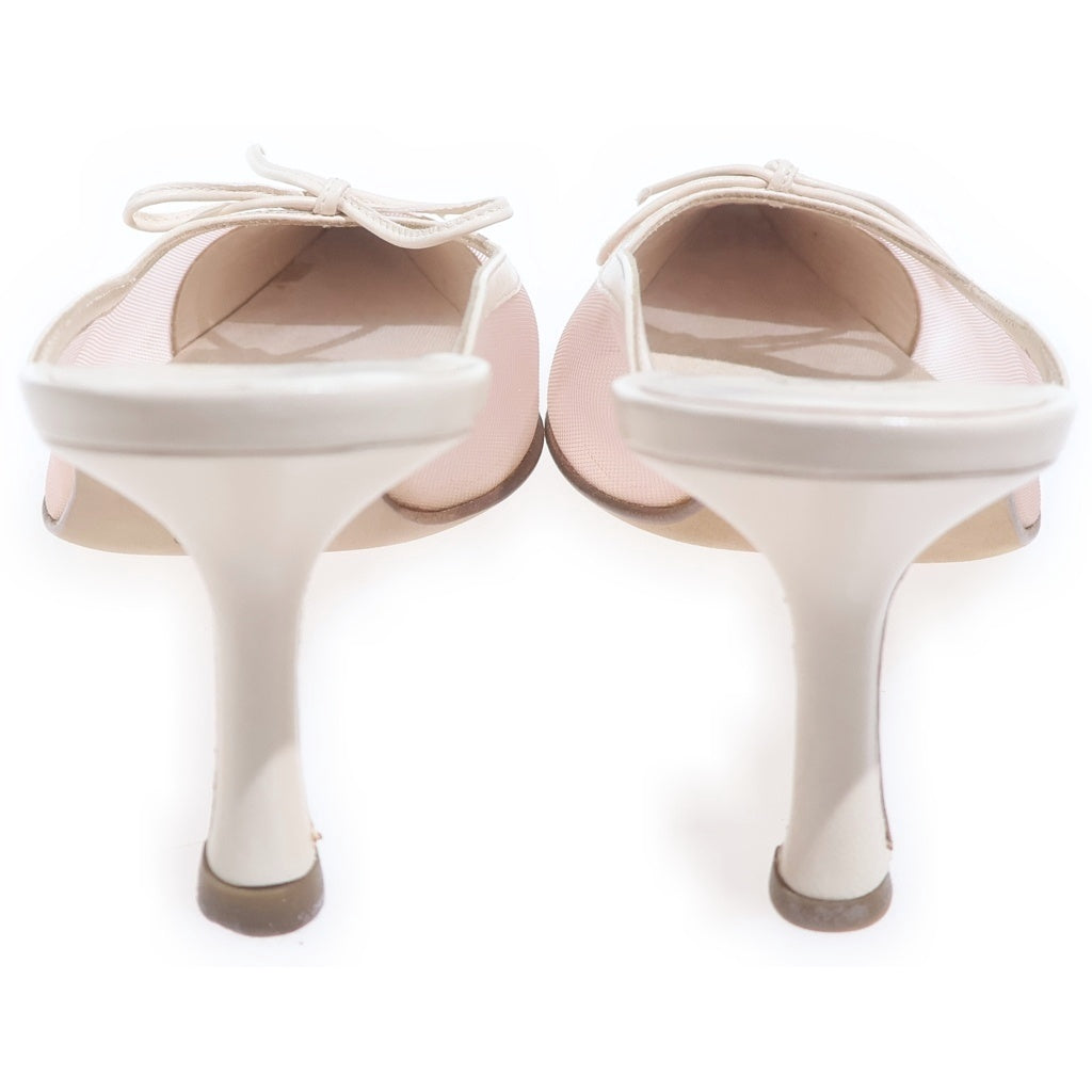 CHANEL(シャネル) ココマーク メッシュヒールパンプス ピンク #35 1/2 レディース