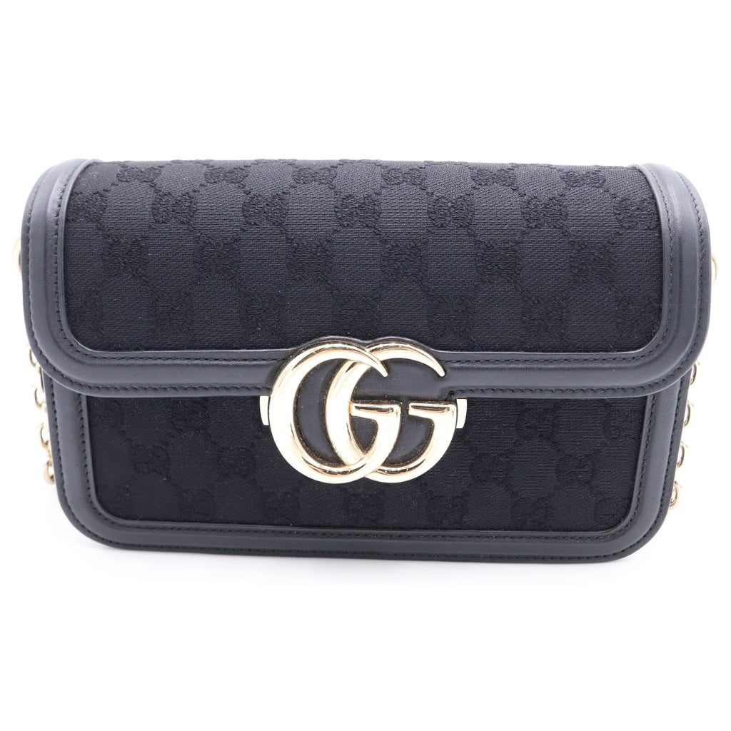 GUCCI(グッチ) GOスモールショルダーバッグ 黒 826761 レディース