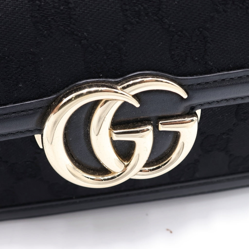 GUCCI(グッチ) GOスモールショルダーバッグ 黒 826761 レディース