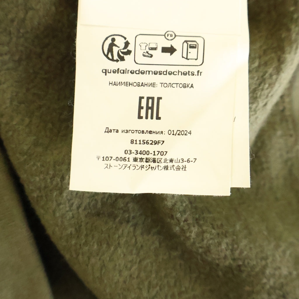STONE ISLAND(ストーンアイランド) ■ロゴパッチスウェットトレーナー カーキ #M 8115629F7