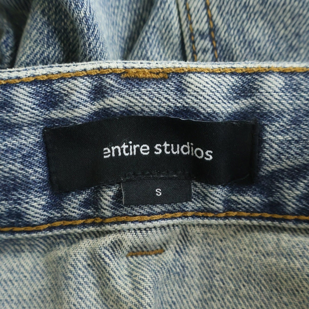 entire studios(エンタイア スタジオ) ■D-SHORTS / SURFACE WAVE デニムショーツ ハーフパンツ #S ES2570SW