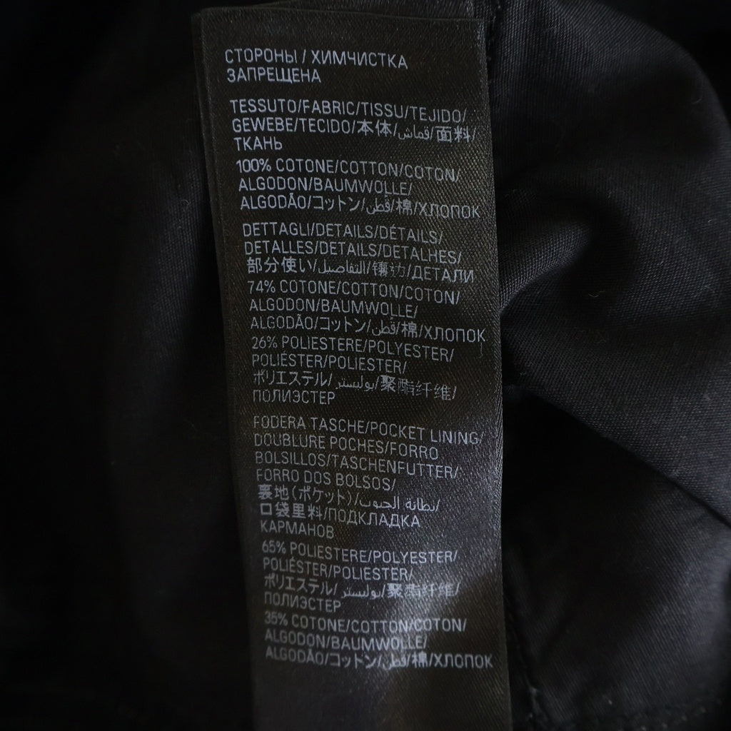 BALENCIAGA(バレンシアガ) 23SS×adidas LARGE BAGGY アディダス サイドライン バギー デニムパンツ ブラック 724778