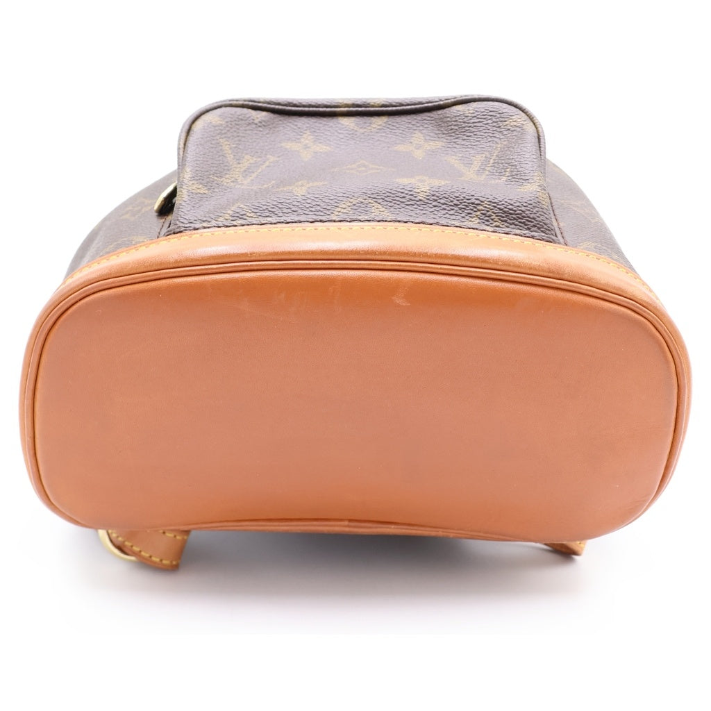 LOUIS VUITTON(ルイヴィトン) モンスリMM リュックサック バックパック モノグラム PVC レザー ブラウン M51136 レディース
