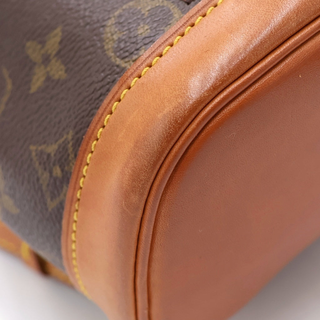 LOUIS VUITTON(ルイヴィトン) モンスリMM リュックサック バックパック モノグラム PVC レザー ブラウン M51136 レディース