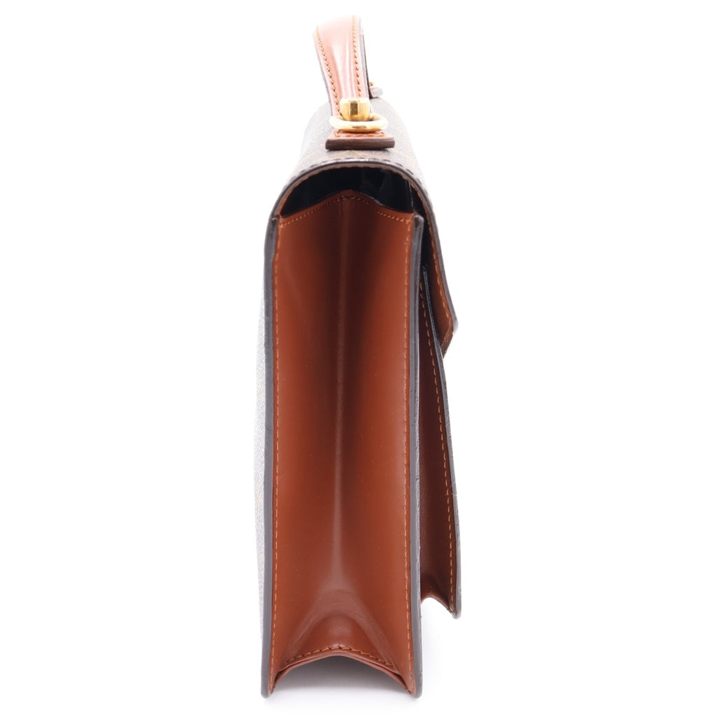 LOUIS VUITTON(ルイヴィトン) モノグラム モンソー26 ハンドバッグ PVC レザー ブラウン M51185