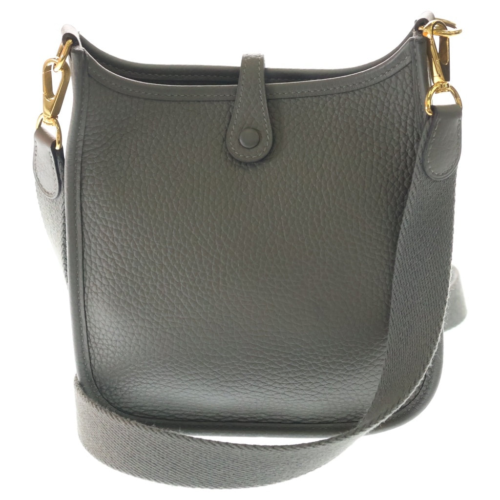 HERMES(エルメス) エヴリンTPM グリメイヤー ショルダーバッグ グレー トリヨンクレマンス レザー U刻印 ゴールド金具 レディース
