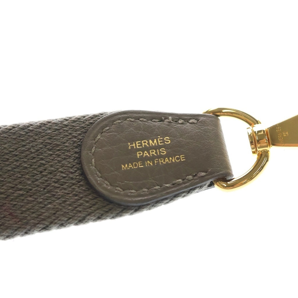 HERMES(エルメス) エヴリンTPM グリメイヤー ショルダーバッグ グレー トリヨンクレマンス レザー U刻印 ゴールド金具 レディース