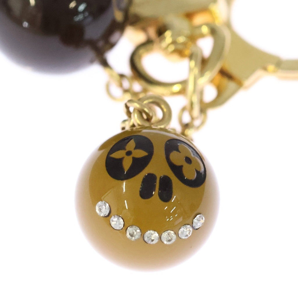 LOUIS VUITTON(ルイヴィトン) ハロウィン キーホルダー バッグチャーム キーホルダー ブラウン×ゴールド M65377 レディース