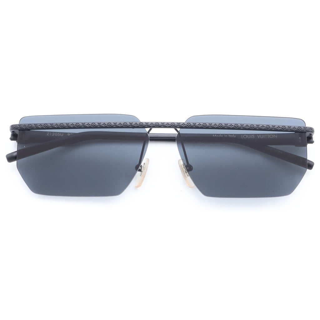 LOUIS VUITTON(ルイヴィトン) LVライン モノグラム サングラス アイウェア ブラック Z1205U