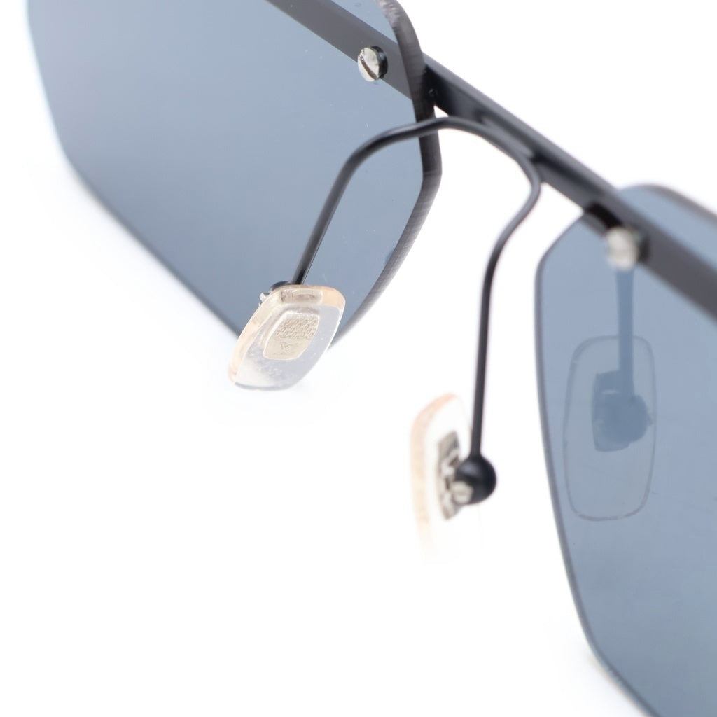 LOUIS VUITTON(ルイヴィトン) LVライン モノグラム サングラス アイウェア ブラック Z1205U