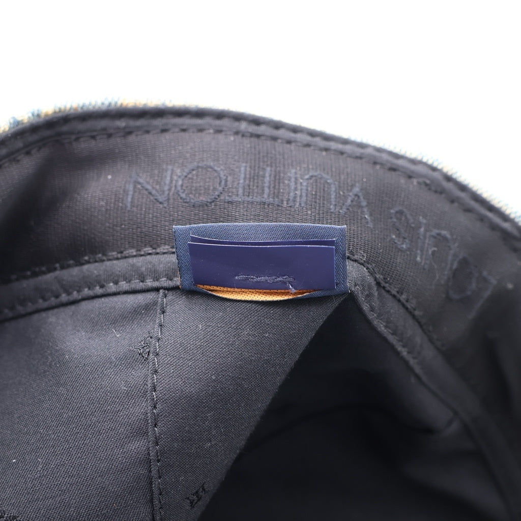 LOUIS VUITTON(ルイヴィトン) ダミエ 3D ウォッシュドデニム LVレザーパッチ ベースボールキャップ 帽子 インディゴ M7690L