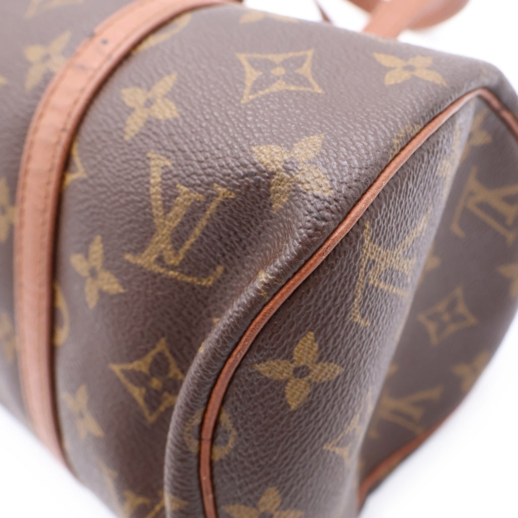 LOUIS VUITTON(ルイヴィトン) モノグラム パピヨン26 PVC レザー ハンドバッグ ブラウン M51366 レディース