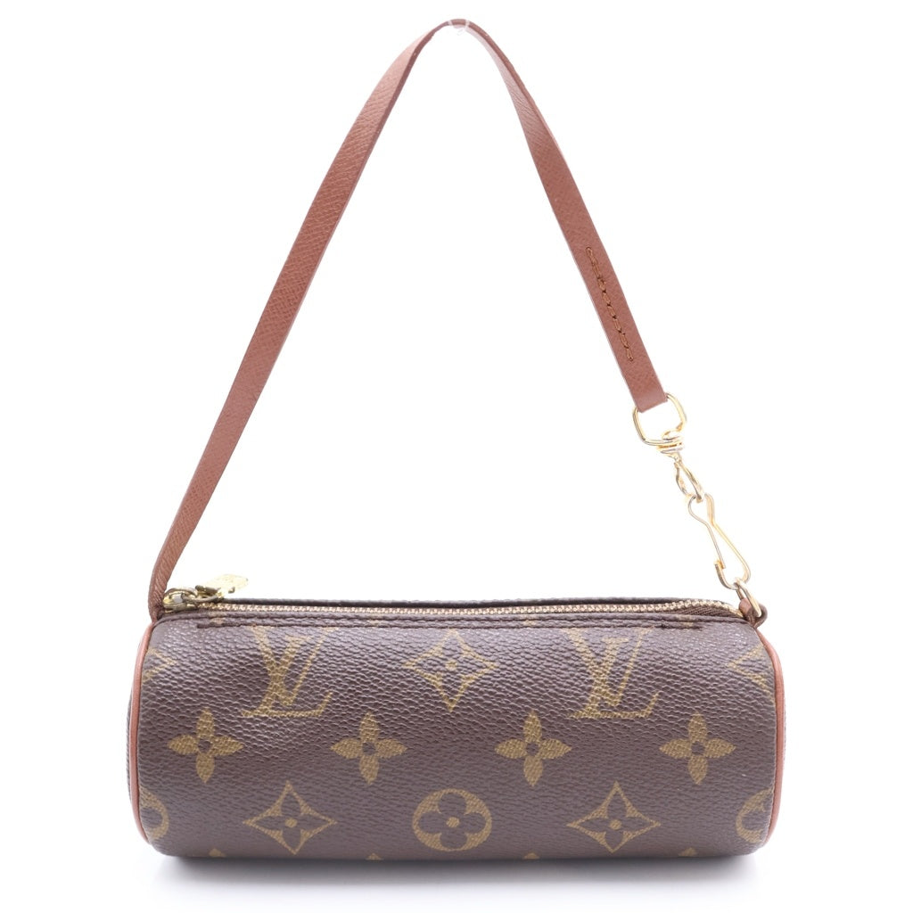 LOUIS VUITTON(ルイヴィトン) モノグラム パピヨン26 PVC レザー ハンドバッグ ブラウン M51366 レディース