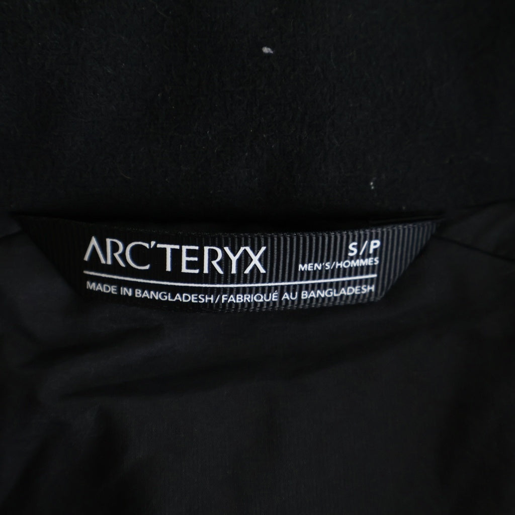 ARC'TERYX(アークテリクス) ATOM JACKET アトムジャケット ジップアップ ナイロンジャケット ブルゾン テック ブラック X000007349