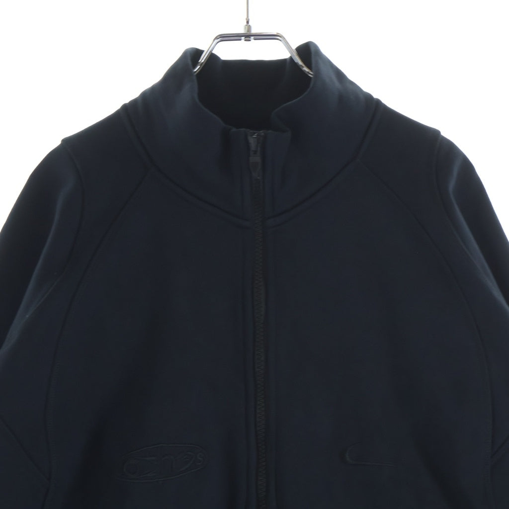 OFF-WHITE(オフホワイト) Nike×Off-White Mockneck Track Jacket コットン×ポリエステル モックネック トラックジャケット ジップスウェット #M ブラック DV4452-010