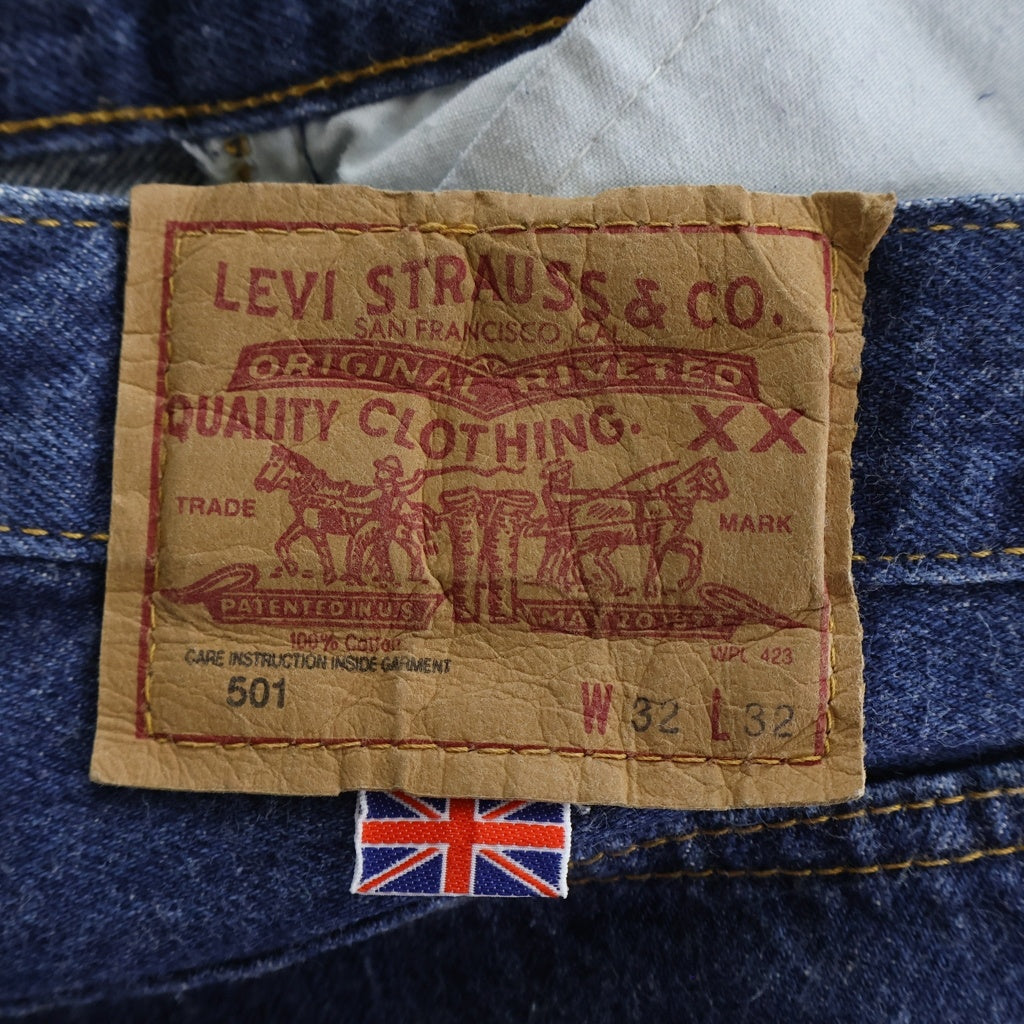 Levi's(リーバイス) 80s VINTAGE 501-0114 MADE IN UK デニムパンツ インディゴブルー
